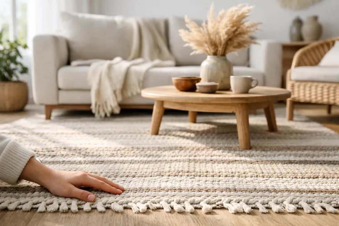 Käsin kudottu matto kotiin - valitse oikein